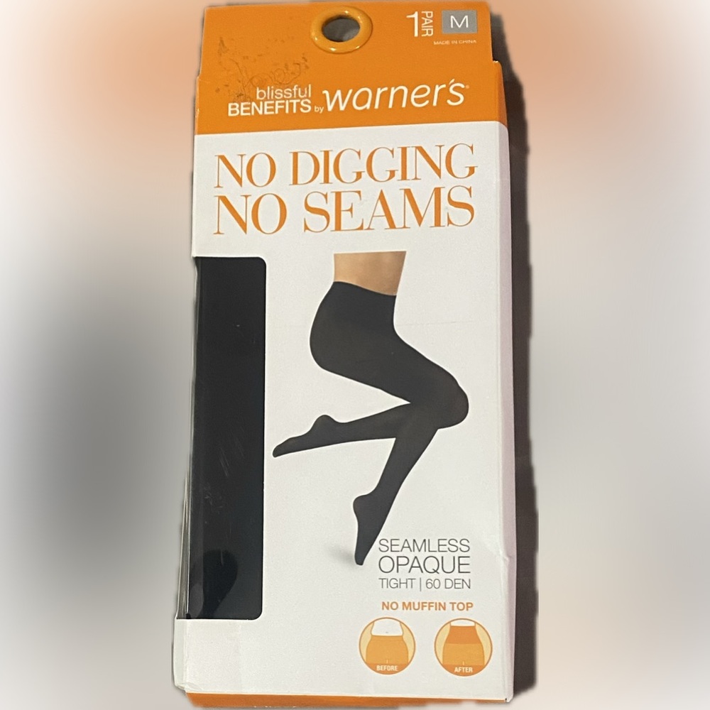 Black Seamless Tights